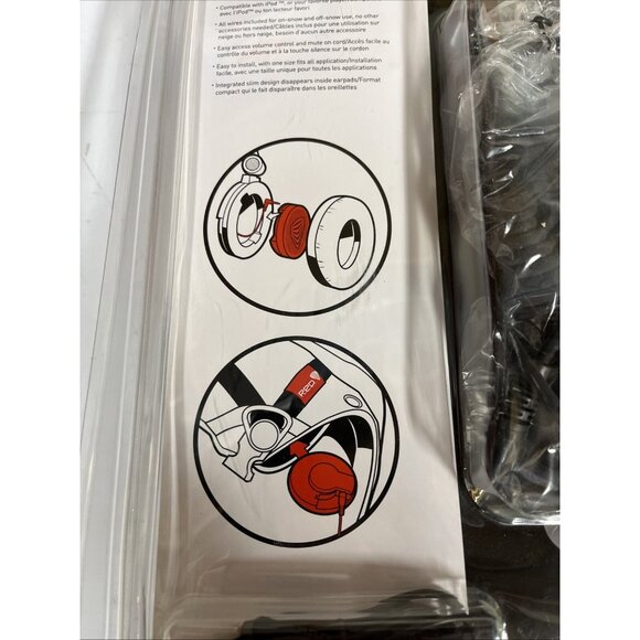 Red Redphones Premium Dj Headphones Black Brand New! - Picture 6 of 8